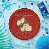 ファジーWuzzy Scotish Guard (パーソナライズされた) ペーパープレート (パーティー)