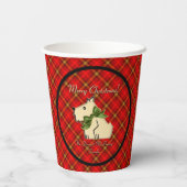 ファジーWuzzy Scotish Guard (パーソナライズされた) 紙コップ (裏面)