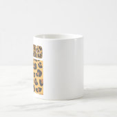 ファジ表現ー®レオパードアニマルプリント コーヒーマグカップ (中央)
