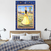 ファスアリファタリシャカヤールキング キャンバスプリント (インサイチュ (寝室))