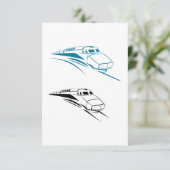 ファストトレイン招待状 招待状 (スタンド正面)