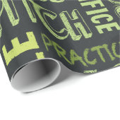 ファストピッチソフトボールのチャックボード用語 ラッピングペーパー (ロールコーナー)