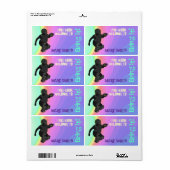 ファストピッチソフトボールラベル ラベル (フルシート)