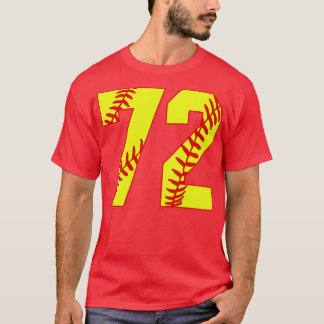 ファストピッチソフトボール72 72ソフトボールジャージーU Tシャツ