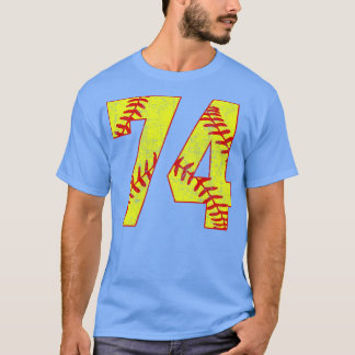 ファストピッチソフトボール74 74ソフトボールシャツジェ Tシャツ