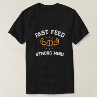ファストフィード・ストロングマインド フィットネスTシャツ Tシャツ