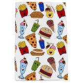 ファストフードおもしろい抱き枕 ミディアムペーパーバッグ (正面)