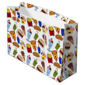ファストフードおもしろい抱き枕 ラージペーパーバッグ (裏面アングル)