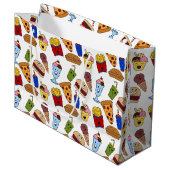 ファストフードおもしろい抱き枕 ラージペーパーバッグ (正面アングル)