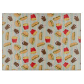 ファストフードのパターン2 カッティングボード (正面)