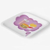 ファストフードの夢を見ること ペーパープレート (傾斜あり)