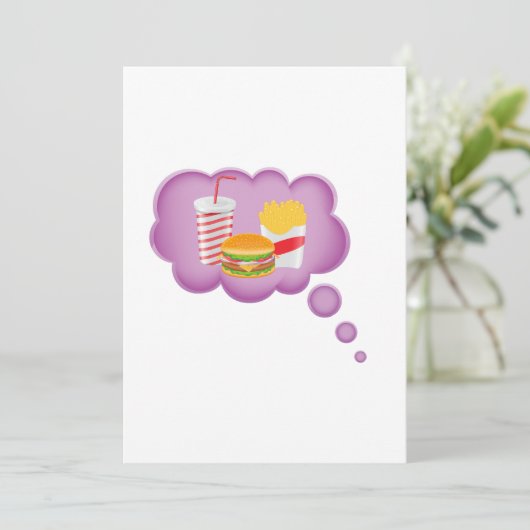 ファストフードの夢を見ること 招待状 (スタンド正面)