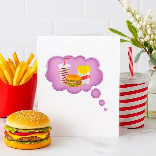 ファストフードの夢を見ること 招待状