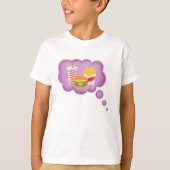 ファストフードの夢を見ること Tシャツ (正面)