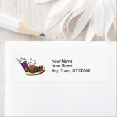 ファストフードの食事 ラベル (インサイチュ)