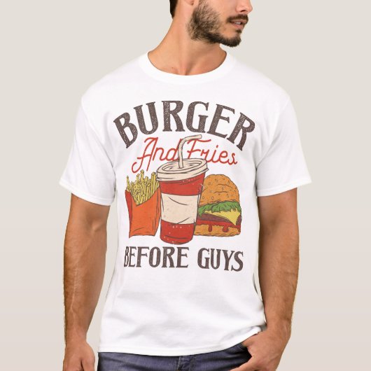 ファストフードセット Tシャツ (正面)