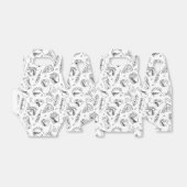 ファストフードハンバーグフライホットドッグチキンパターン フェイバーボックス (折り畳みなし)