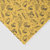 ファストフードハンバーグフライホットドッグチキンパターン 薄葉紙 (詳細)