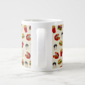 ファストフードバーガー、フライドポテト、サンデー ジャンボコーヒーマグカップ (裏面)