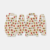 ファストフードバーガー、フライドポテト、サンデー フェイバーボックス (折り畳みなし)