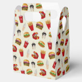 ファストフードバーガー、フライドポテト、サンデー フェイバーボックス (オープン)