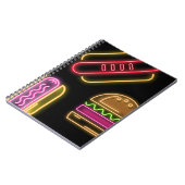 ファストフードホットドッグ&ハンバーガー ノートブック (左側)