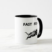 ファストフードボアおもしろい狩り マグカップ (正面右)
