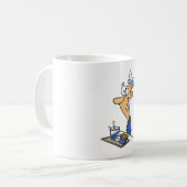 ファストフードワーカー コーヒーマグカップ (正面左)