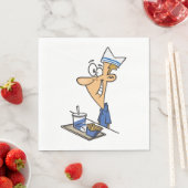 ファストフードワーカー スタンダードランチョンナプキン (インサイチュ)