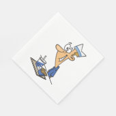 ファストフードワーカー スタンダードランチョンナプキン (角)