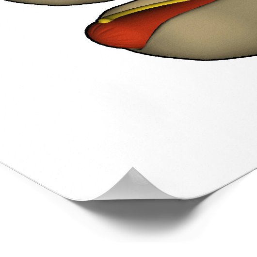 ファストフードワーカー ポスター (角)