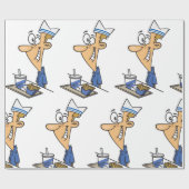 ファストフードワーカー ラッピングペーパー (フラット)