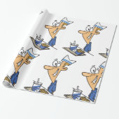 ファストフードワーカー ラッピングペーパー (アンロールド)