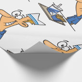 ファストフードワーカー ラッピングペーパー