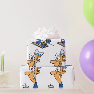 ファストフードワーカー ラッピングペーパー