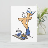 ファストフードワーカー 招待状 (スタンド正面)