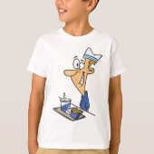 ファストフードワーカー Tシャツ (正面)