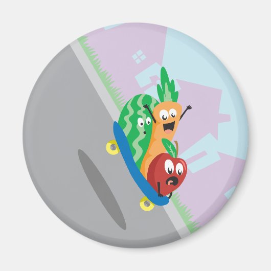 ファストフード冷蔵庫用マグネット マグネット (正面)