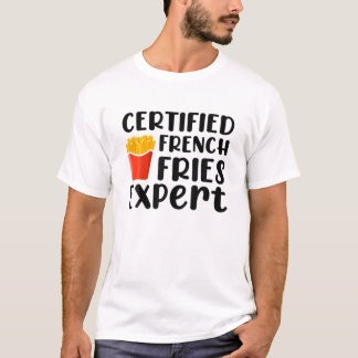 ファストフード好き認定フフランスのライアス専門店 Tシャツ