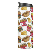 ファストフード柄モノグラムカスタムタンブラー タンブラー (回転右)