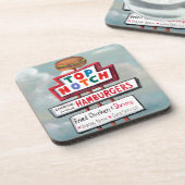 ファストフード看板 コースター (左側)