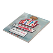 ファストフード看板 タイル (側面)