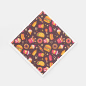 ファストフード紙ナプキン スタンダードランチョンナプキン (角)