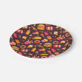 ファストフード紙プレート ペーパープレート (アングル)