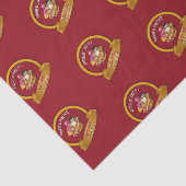 ファストフード製品の包装カスタムロゴパターン 薄葉紙 (詳細)