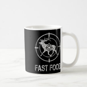 ファストフード鹿狩りハンターファストアメリカン食品C コーヒーマグカップ