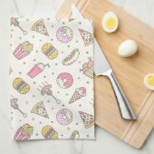 ファストフード キッチンタオル (四つ折り)