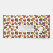 ファストフード デスクマット (キーボード&マウス)