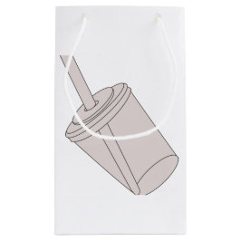 ファストフード&ドリンクをテーマにしたカップギフトボックス スモールペーパーバッグ