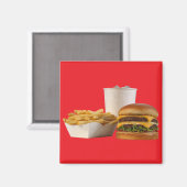 ファストフード マグネット (正面/裏面)